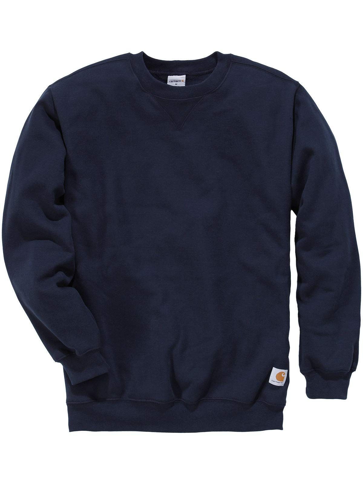 Size M_Color ネイビー New Navy カーハート トレーナー スウェット 長袖 裏起毛 ミッドウェイト K124 メンズ ニューネイビー M