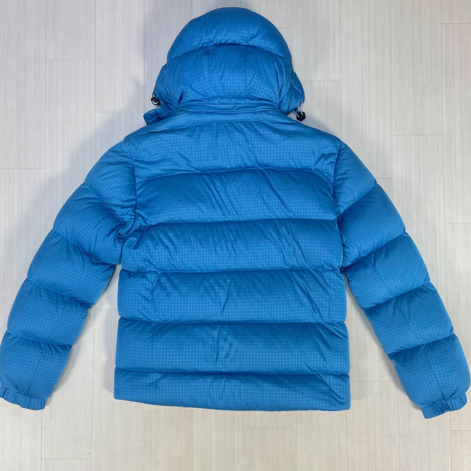LACOSTE ラコステ ダウンジャケット 48/3 ブルー ワニ 着丈65㎝ 肩幅49 
