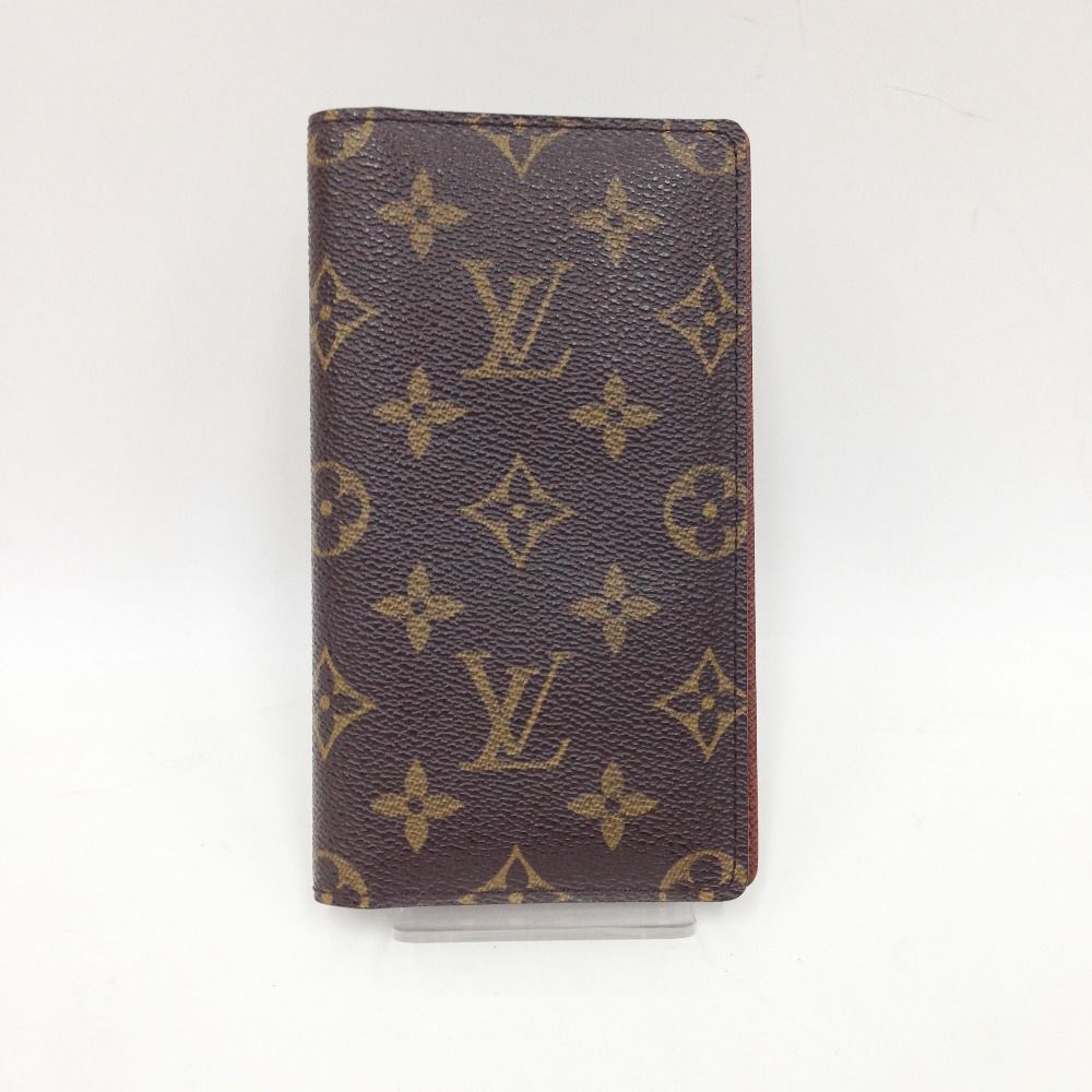 〇〇LOUIS VUITTON ルイヴィトン モノグラム アジェンダ ポッシュ 手帳カバー R20503 ブラウン