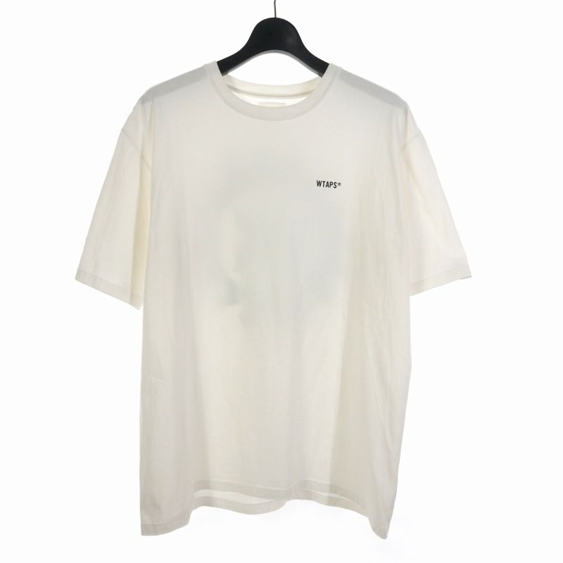 WTAPS ダブルタップス Tシャツ・カットソー 白 3304125A0124 ダブルタップス WTAPS MON TEE Tシャツ カットソー 半袖 04
