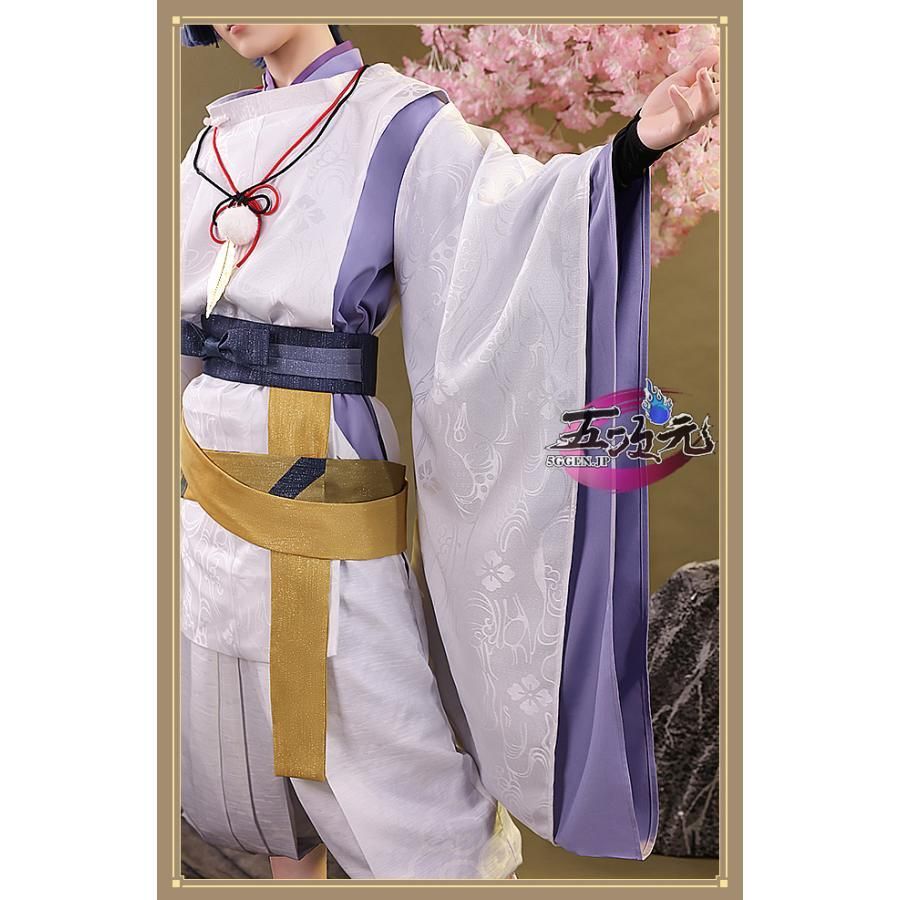 五次元 基萌 原神 コスプレ スカラマシュ 傾奇者 散兵少年 神意PV 衣装