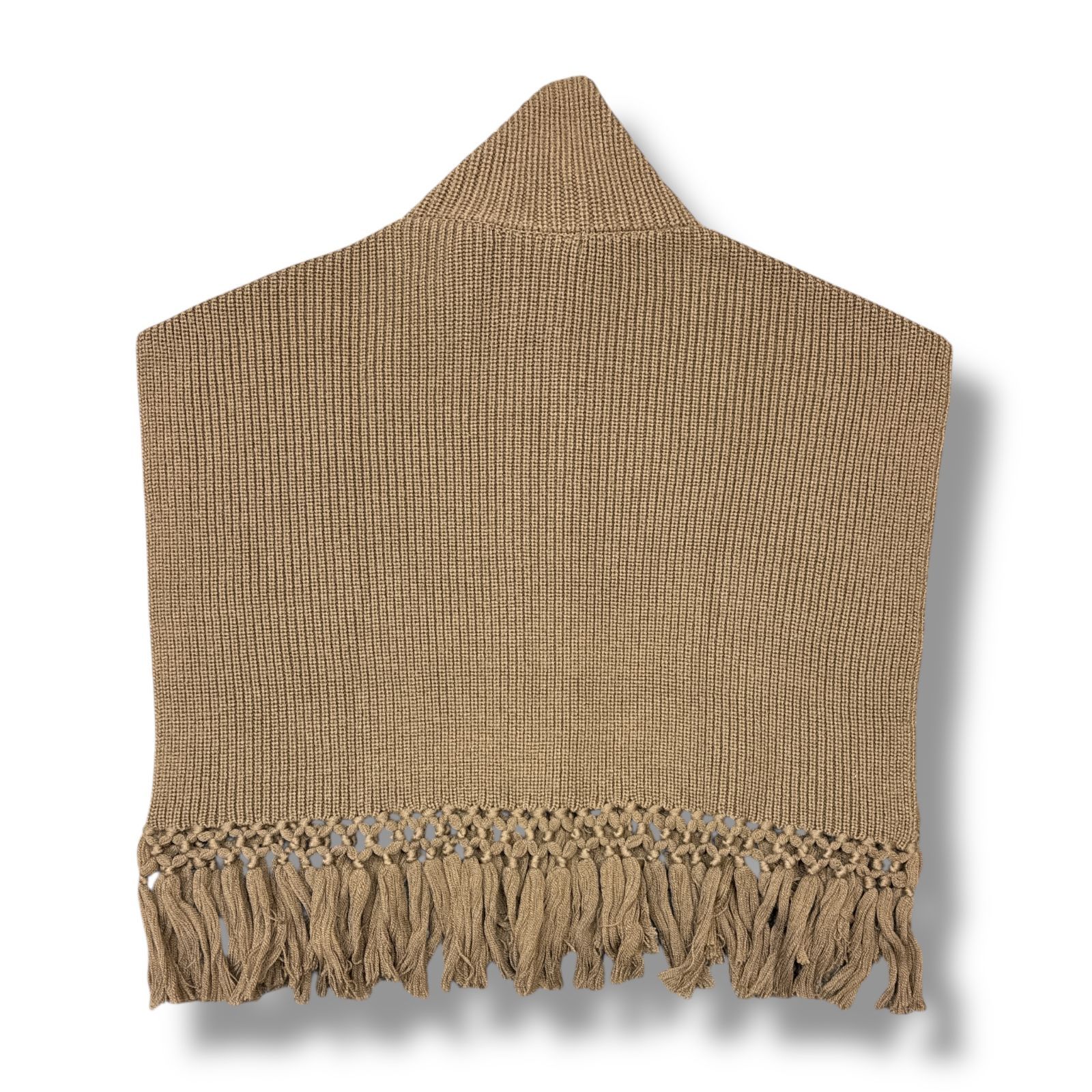 参考上代46200円 未使用品 UJOH Fringe High Neck Knit Vest