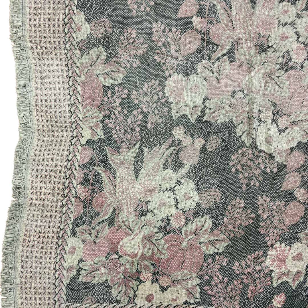 vintageラグ カーペット USA製 フラワー 野菜 レトロ 1880 - メルカリ