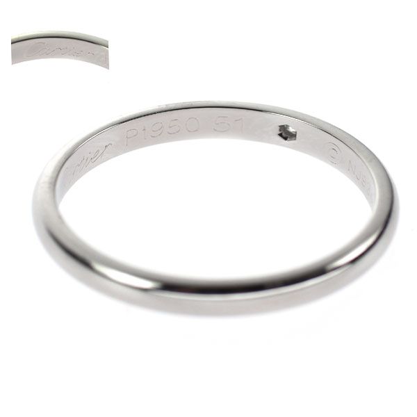 ヴァンドーム青山 ペアpt997 指輪 サイズ直し可能 ギフト Vendome