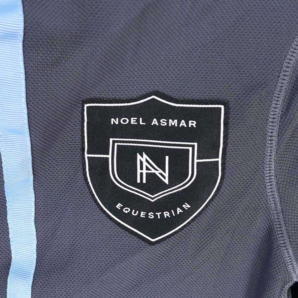 【中古・未使用品】NOEL ASMAR ノエルアスマール ジップアップ ストレッチ 長袖 ライディングシャツ ロングスリーブ XS Carbon グレー AE1816 レディース 乗馬 ウェア 馬術 未使用】NOEL ASMAR ノエルアスマール ジップアップ ストレッチ