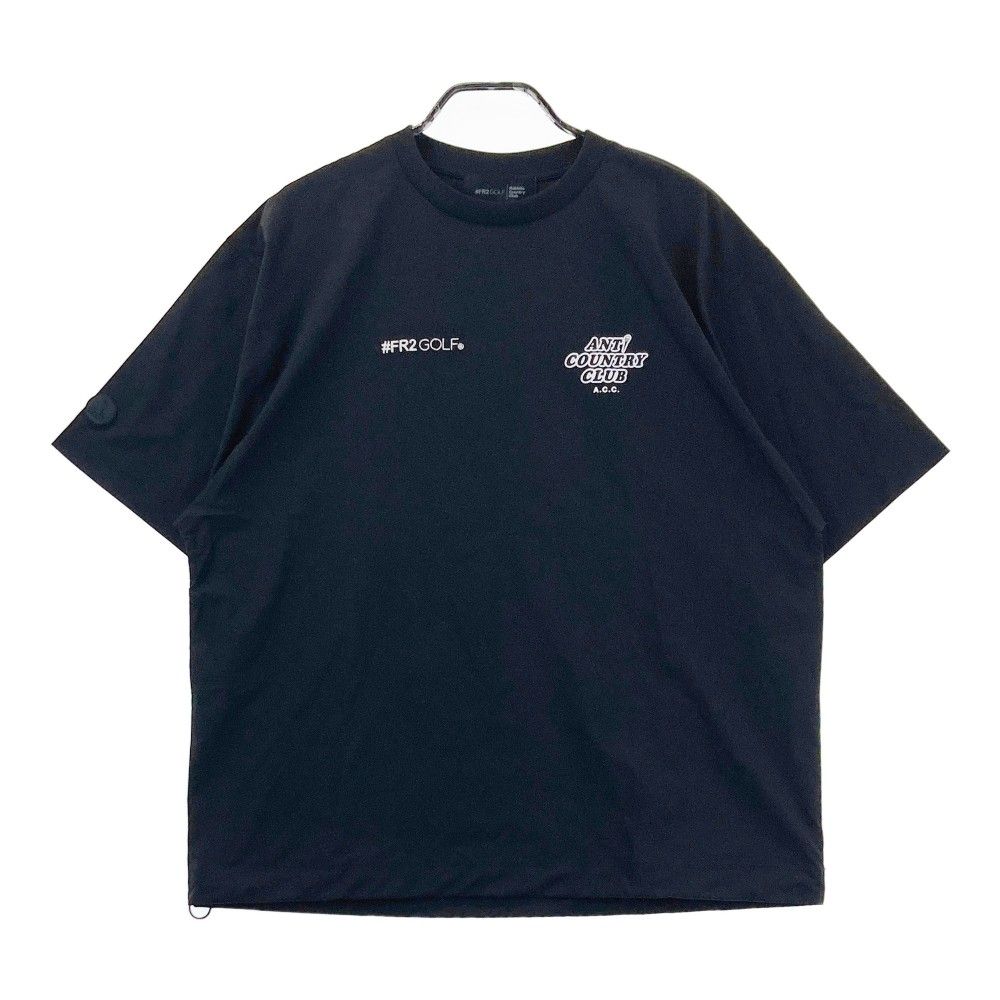 サイズ：L FR2 GOLF エフアールツーゴルフ ANTI COUNTRY CLUB 半袖Tシャツ ブラック系 [240101254977]# ゴルフウェア  メンズ ストスト - メルカリ