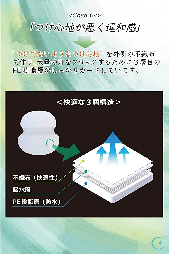 売れ筋アイテムラン 最安 100枚 脇汗パット 汗わきパット 強粘着 無