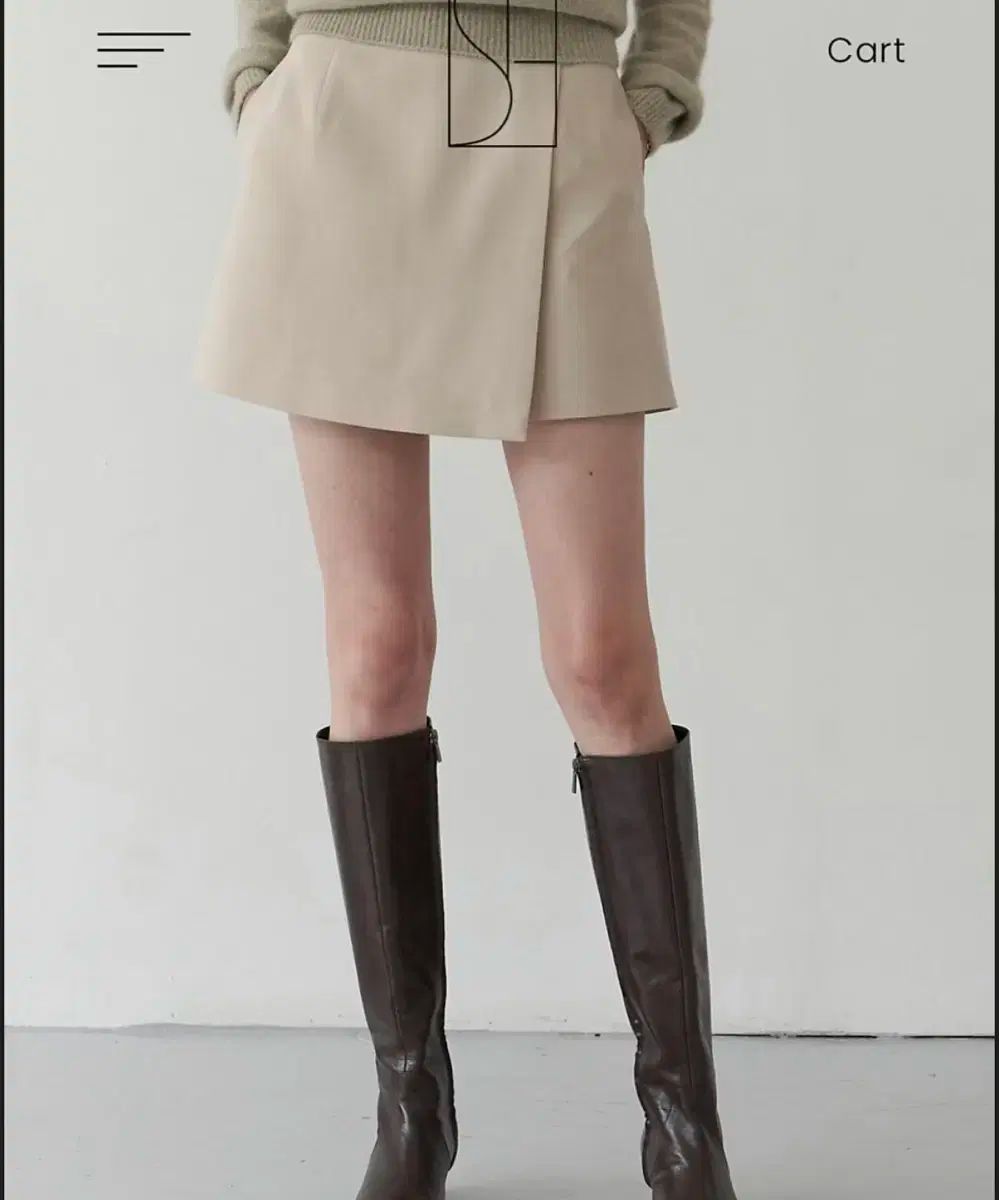 シエ sie ベル スラックス スカート xs