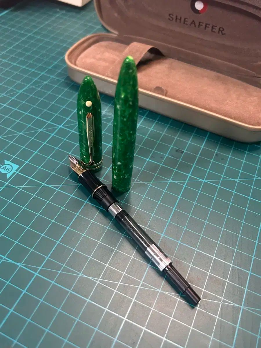 シェーファー バランス 2 万年筆 再版 ー 18k ゴールドニップ 米国製 シェーファー バランス 2 万年筆 再版 ー 18k ゴールドニップ EF 米国