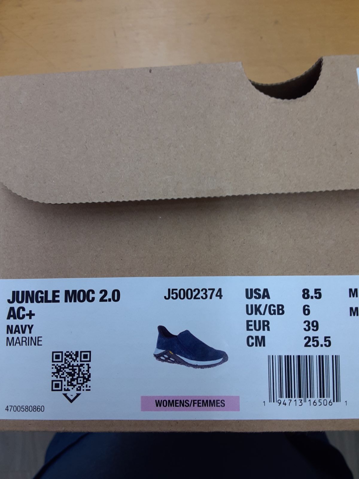 MERRELL JUNGLE MOC レディーススニーカー J5002374 A-523