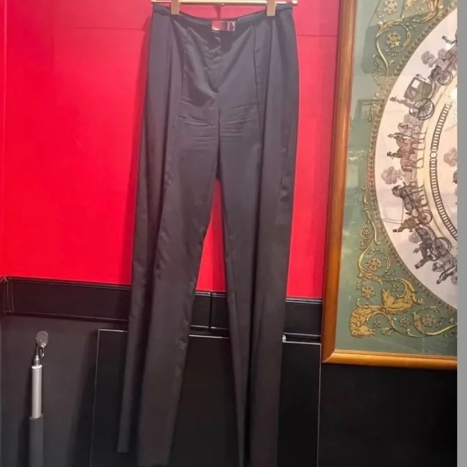 美品】☆ VERSACE ヴェルサーチ レディース パンツ スラックス 