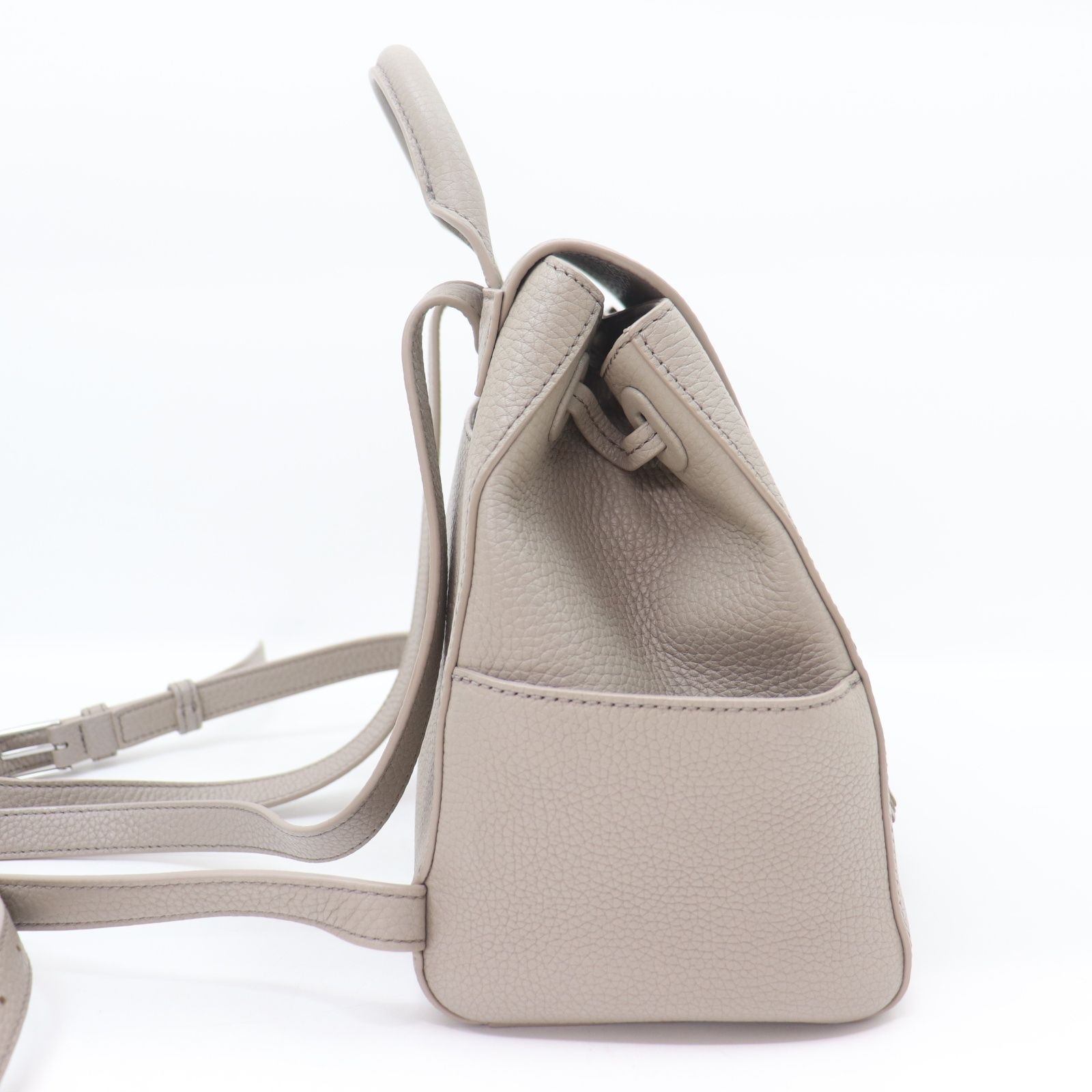 【美品】トリーバーチ トートバッグ タッセル付き　バック　グレー　レザーバック IT4BQDA9ERZ0 美品 TORY BURCH トリーバーチ レザー タッセル