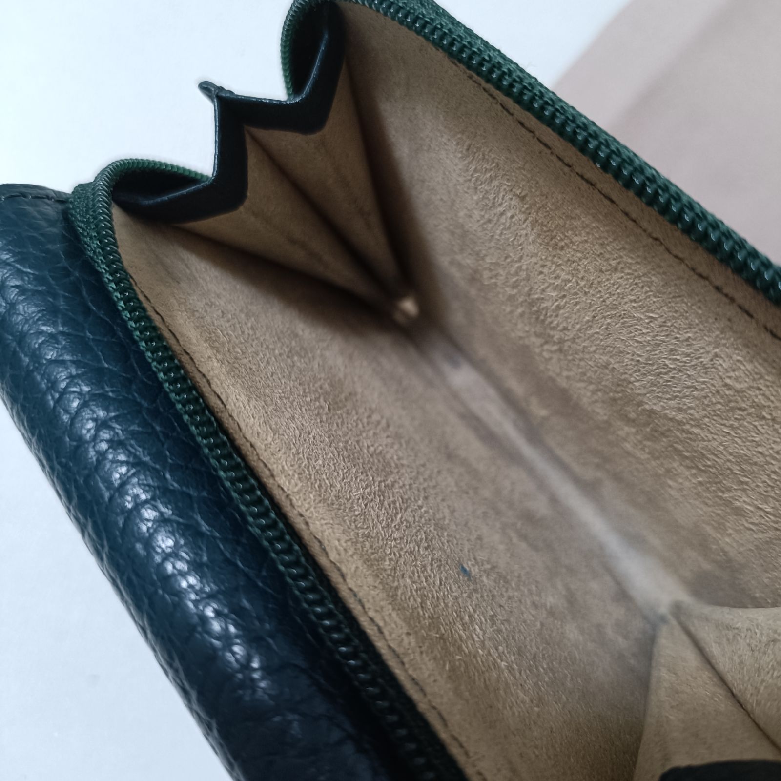 ATAO アタオ ワルツ コンパクトウォレット 三つ折り財布 グリーン系
