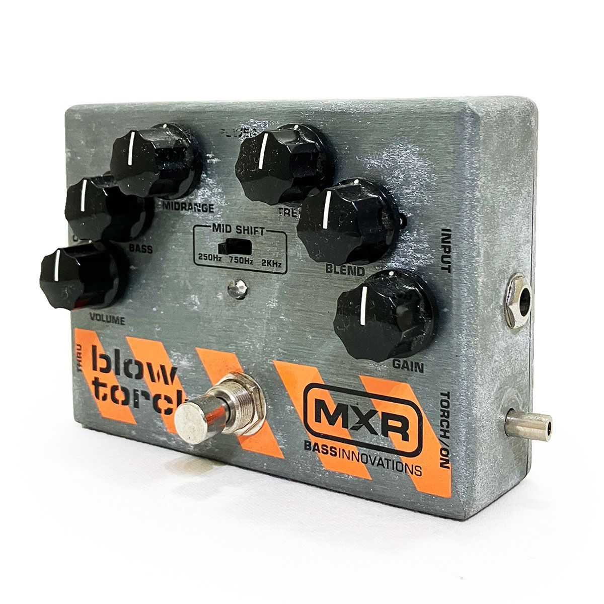 クーポン ベース エフェクター 楽器 機材 MXR ブロートーチ ベース ディストーション MXR M181 BLOW TORCH 正規品 完動品 動作 ブランド 匿名配送