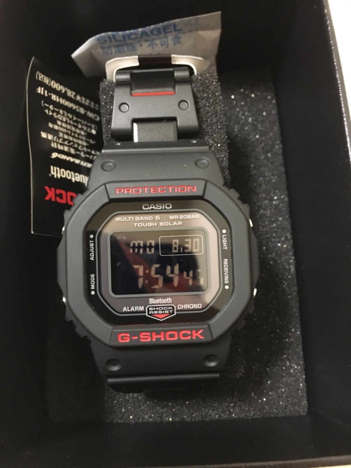 未使用品】G-SHOCK GW-B5600HR-1JF - 七色オンライン - メルカリ