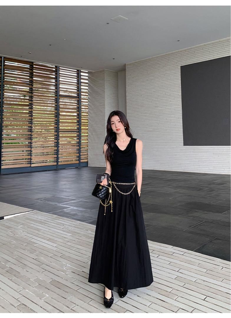 セクシー高見え 春の妖精ロングスカート