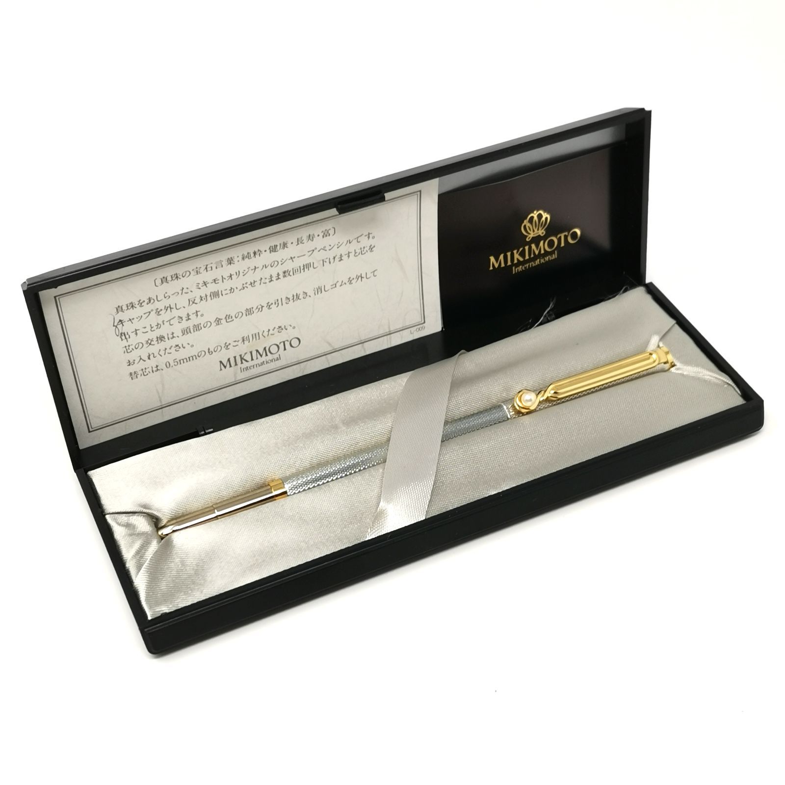 MIKIMOTO ミキモト シャープペンシル MIKIMOTO ミキモト 真珠付