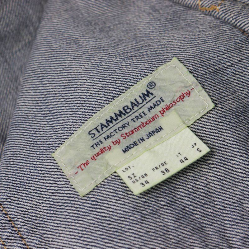 STAMMBAUM アパルトモン　OVERSIZE DENIM JACKET シュタンバウム STAMMBAUM アパルトモン 別注 OVERSIZE DENIM