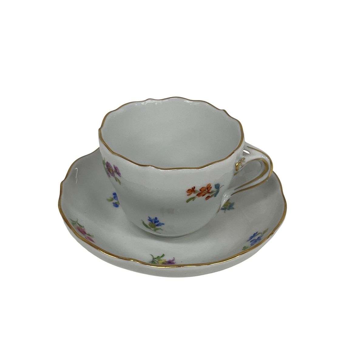 Meissen 散らし小花 カップ-ソーサー マイセン 西洋食器 ドイツ S10517396