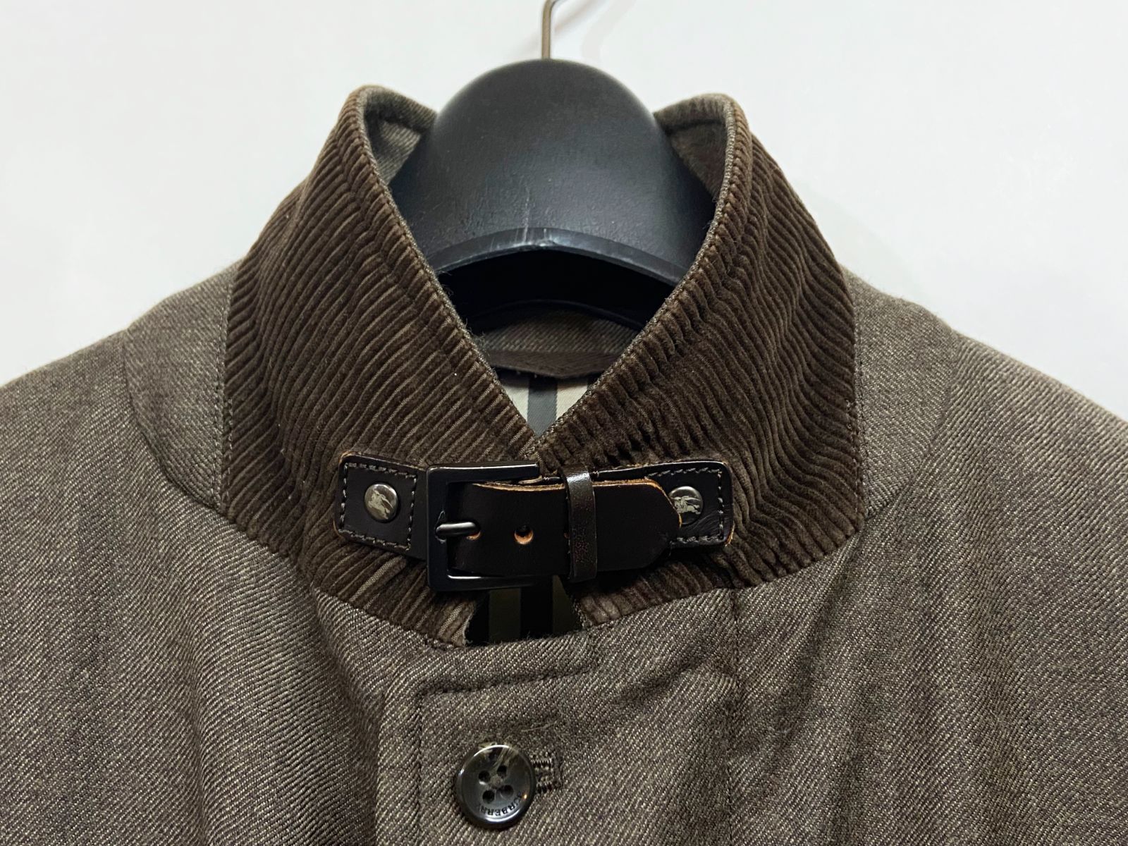 BURBERRY LONDON バーバリー カシミヤ混ダウンジャケット