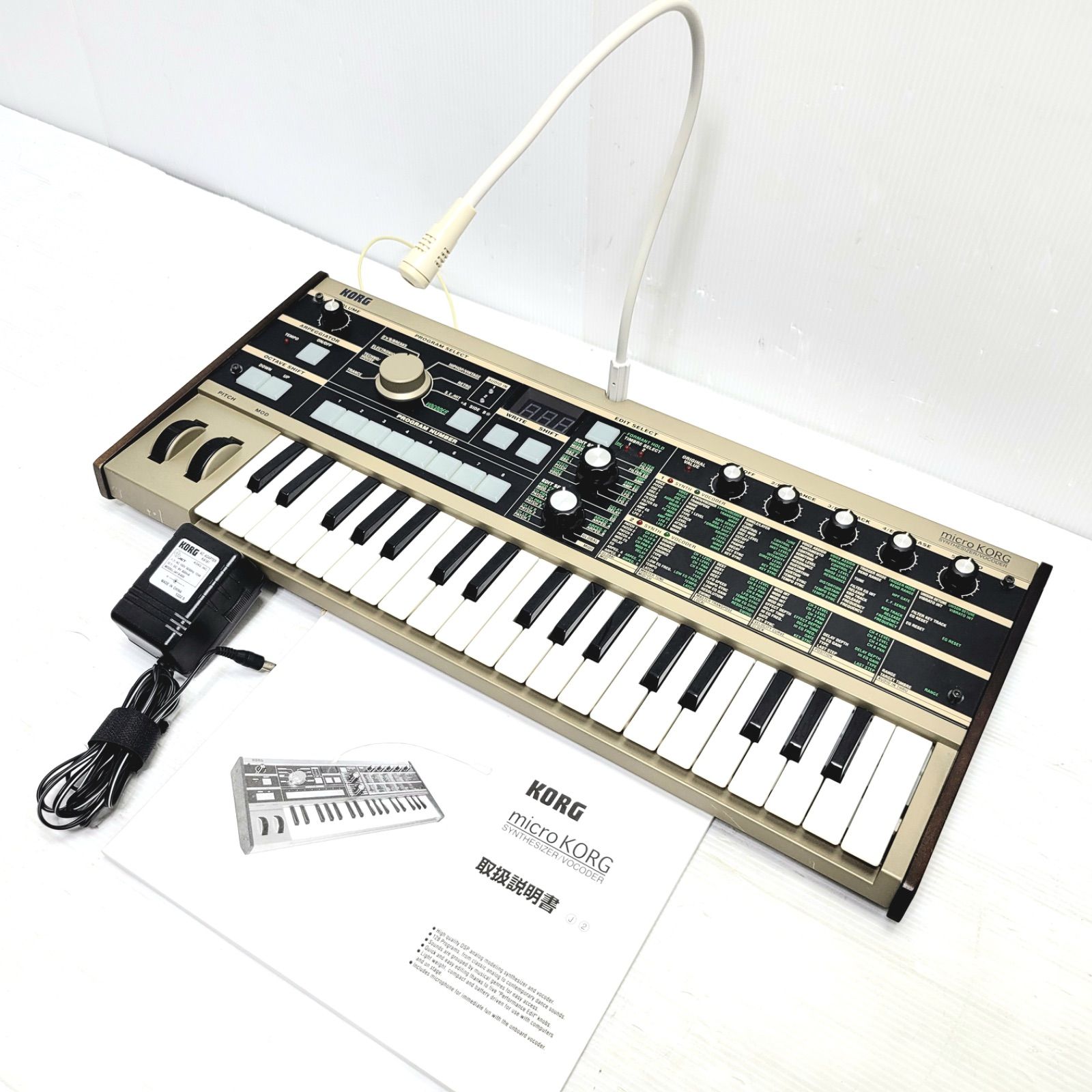 美品】KORG シンセサイザー microKORG - メルカリ