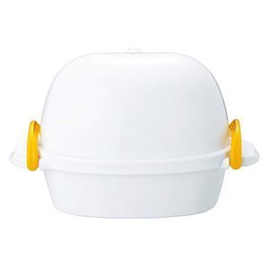 36個セット レンジでらくチン|電子レンジ調理器具 ゆでたまご2個用 キッチン用品 時短料理
