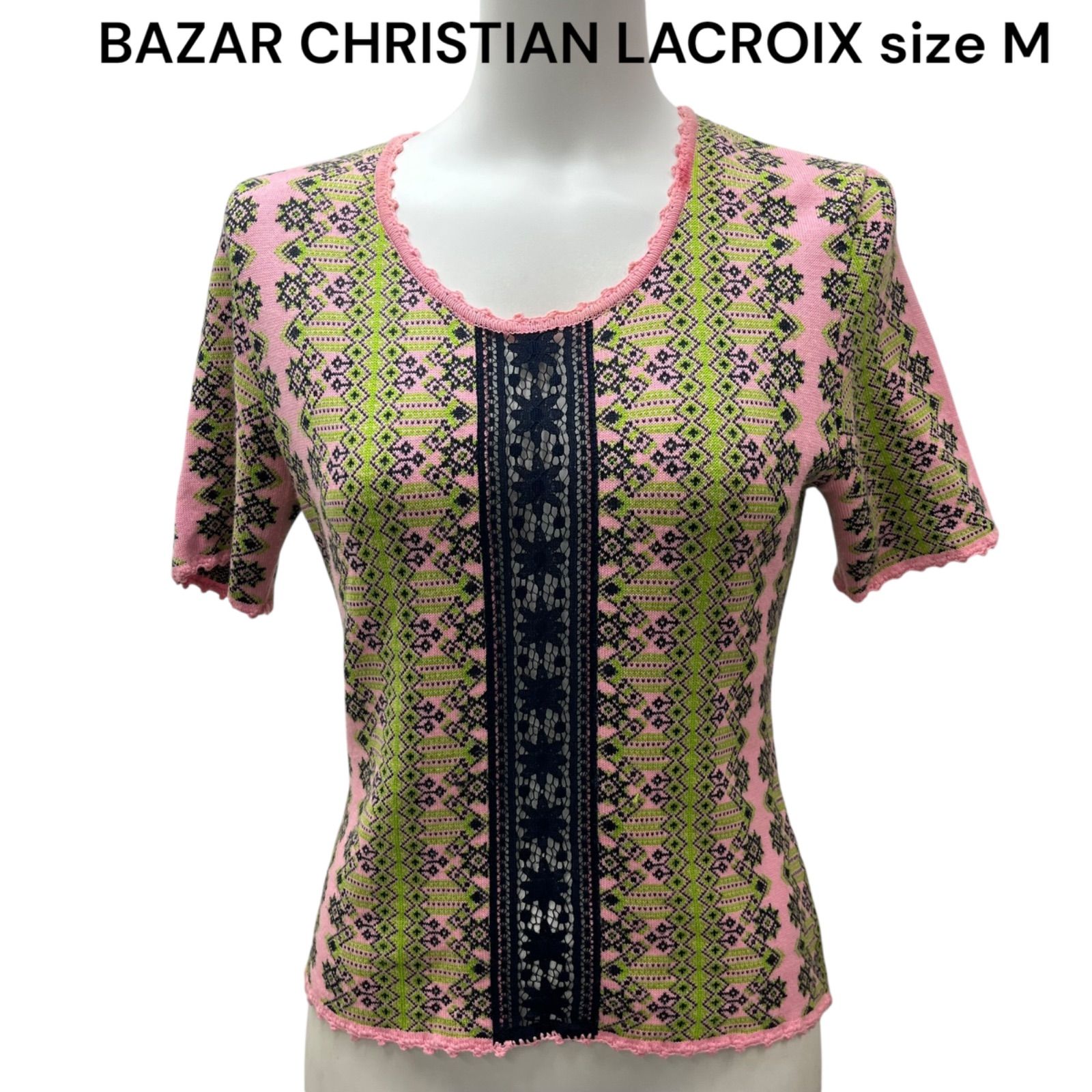 ◇美品クリスチャンラクロワ BAZAR CHRISTIAN LACROIX ニット トップス 