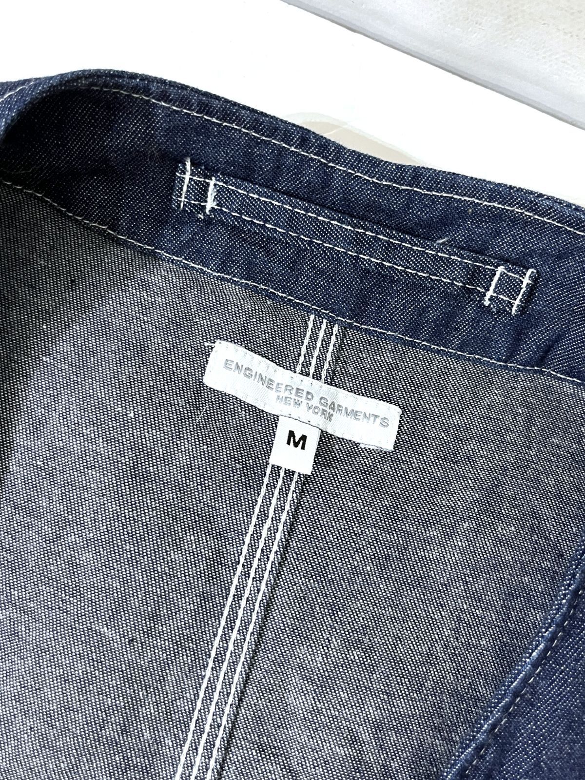 ENGINEERED GARMENTS デニムアップランドベスト エンジニアードガーメンツ アップランドベスト ② - メルカリ