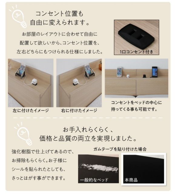 コンセント付き ファミリー