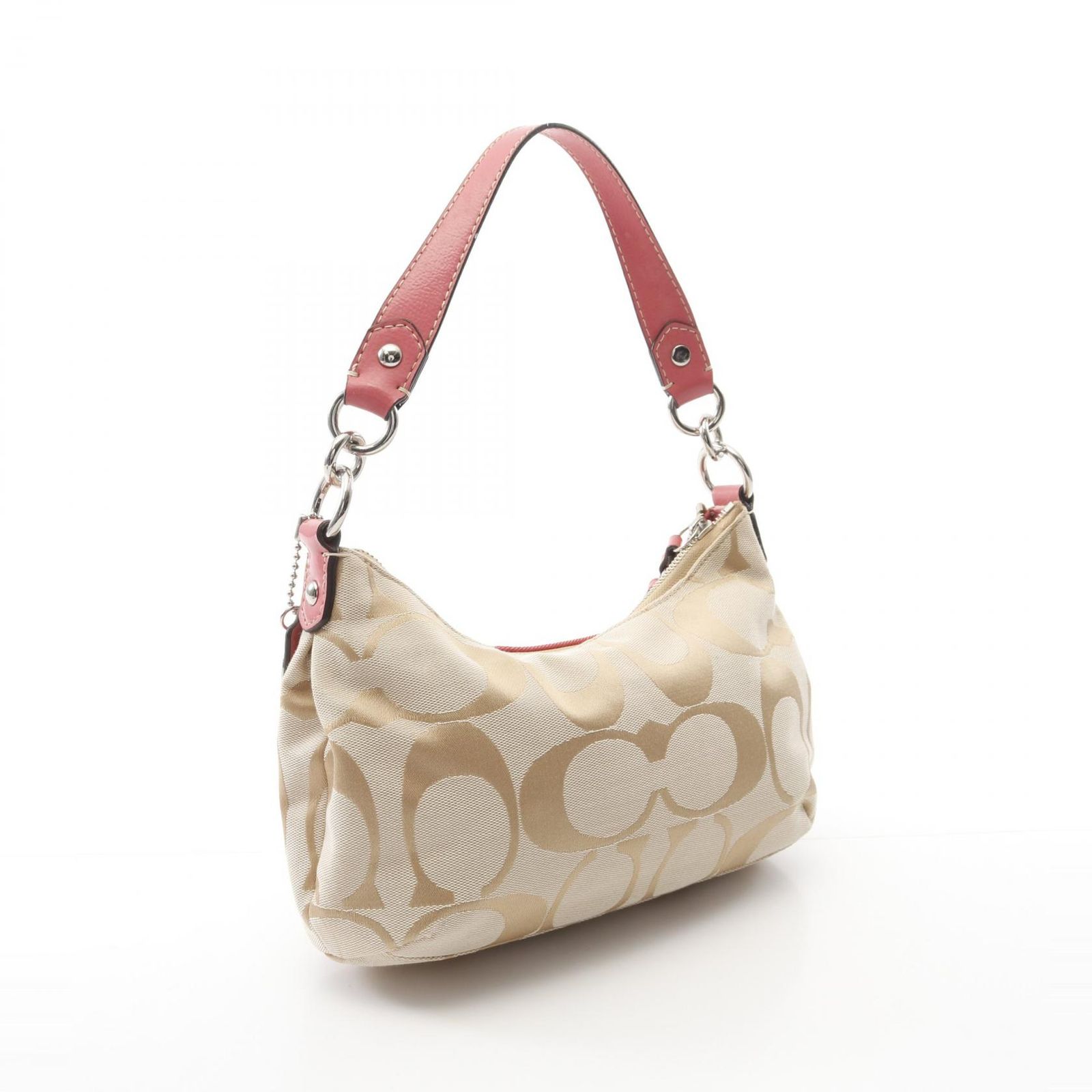 コーチ COACH ショルダーバッグ シグネチャー ストライプ デミ クロス  