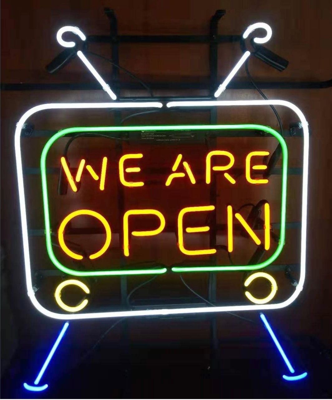 ネオンサイン 『テレビ』ネオン管 ギフト 広告用看板 オーダーメイド  