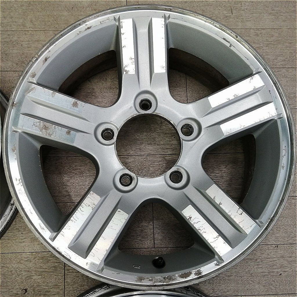 スズキ純正 アルミ4本セット JB23Wジムニー用 16x5.5J+22 139.7