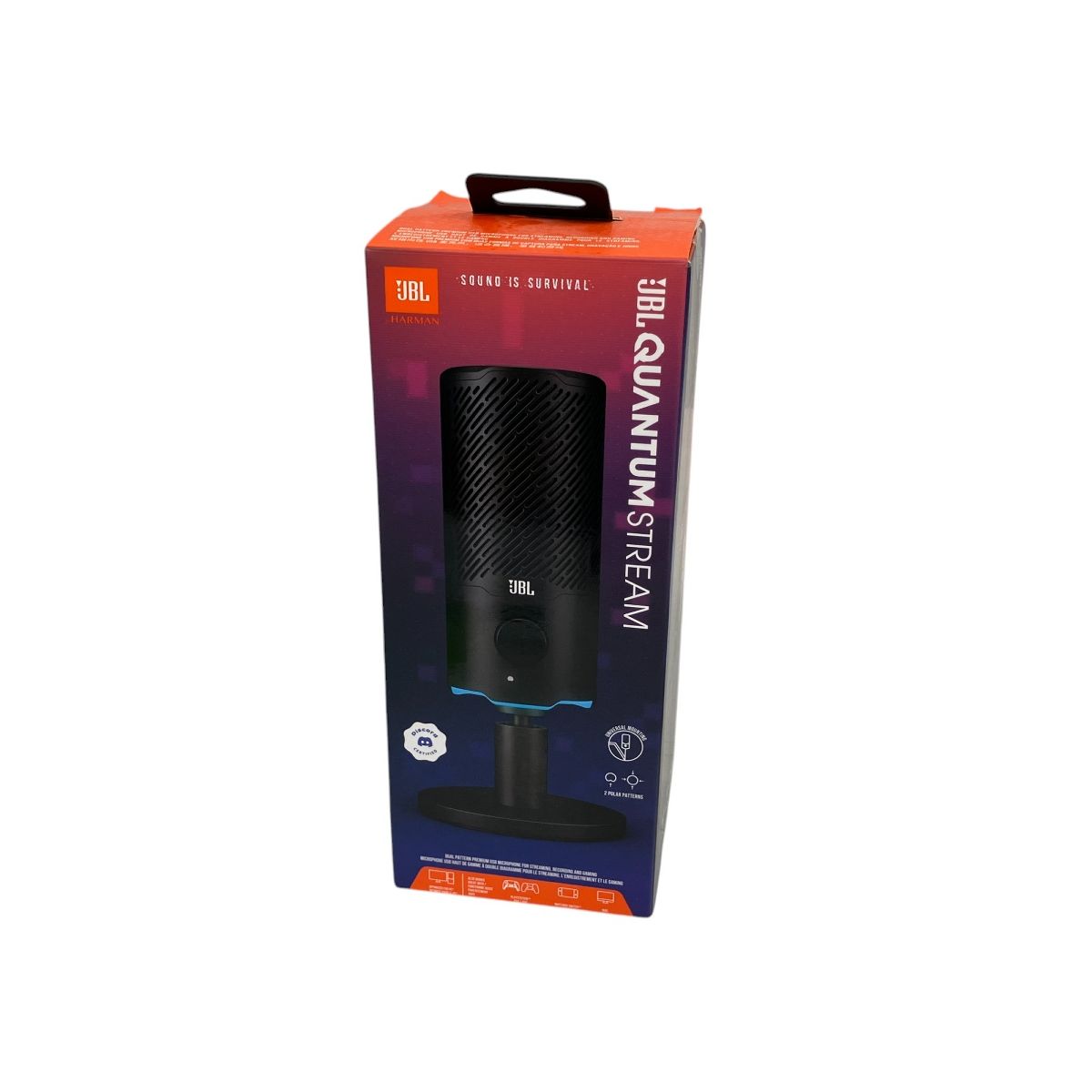 【中古】JBL QUANTUM STREAM  デュアルコンデンサーUSBマイク Amazon.co.jp: JBL QUANTUM STREAM USBスタンドアロン デュアル