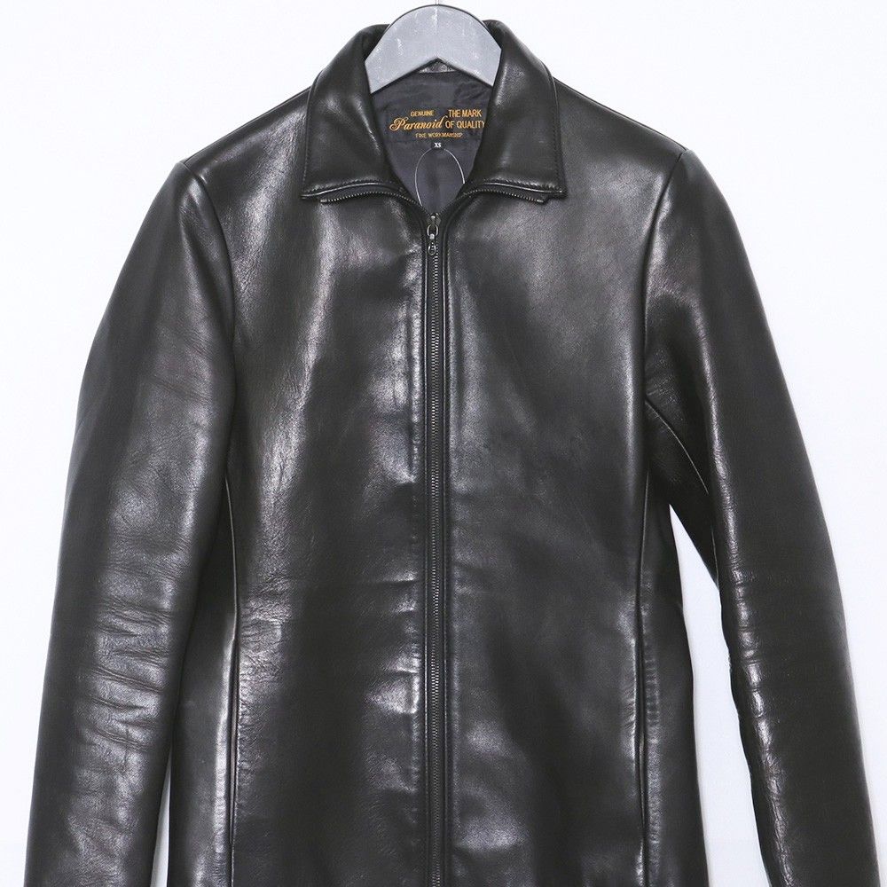 革ジャン　PARANOID PARANOID 1.2mm Horse leather Jacket XSサイズ|mercariメルカリ