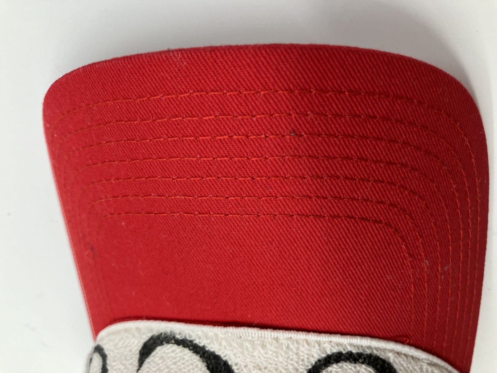 グッチ ナイロン キャップ ウール レッド サイズ(L)59cm(23.23