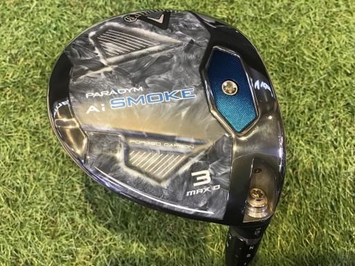 【中古】 キャロウェイ PARADYM Ai SMOKE MAX D 3W フェアウェイウッド FW 純正特注シャフト (フレックスS) メンズ 男性用 右利き 右用 Bランク ゴルフクラブ