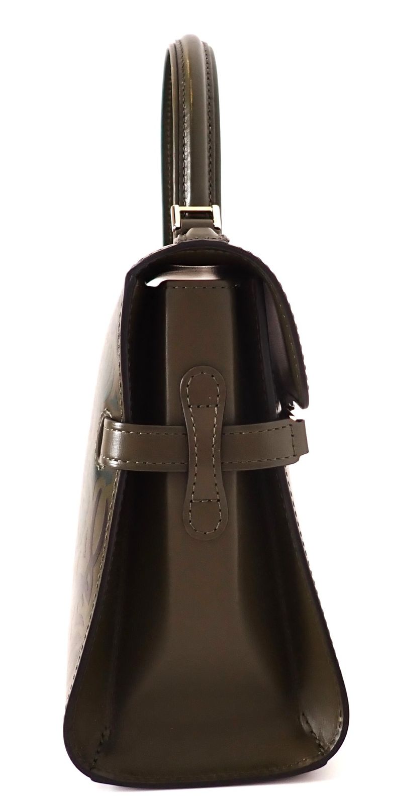 幻の逸品！未使用 超美品 DEL VAUX デルヴォー タンペートPM 型押し 2WAYショルダーバッグ レザー