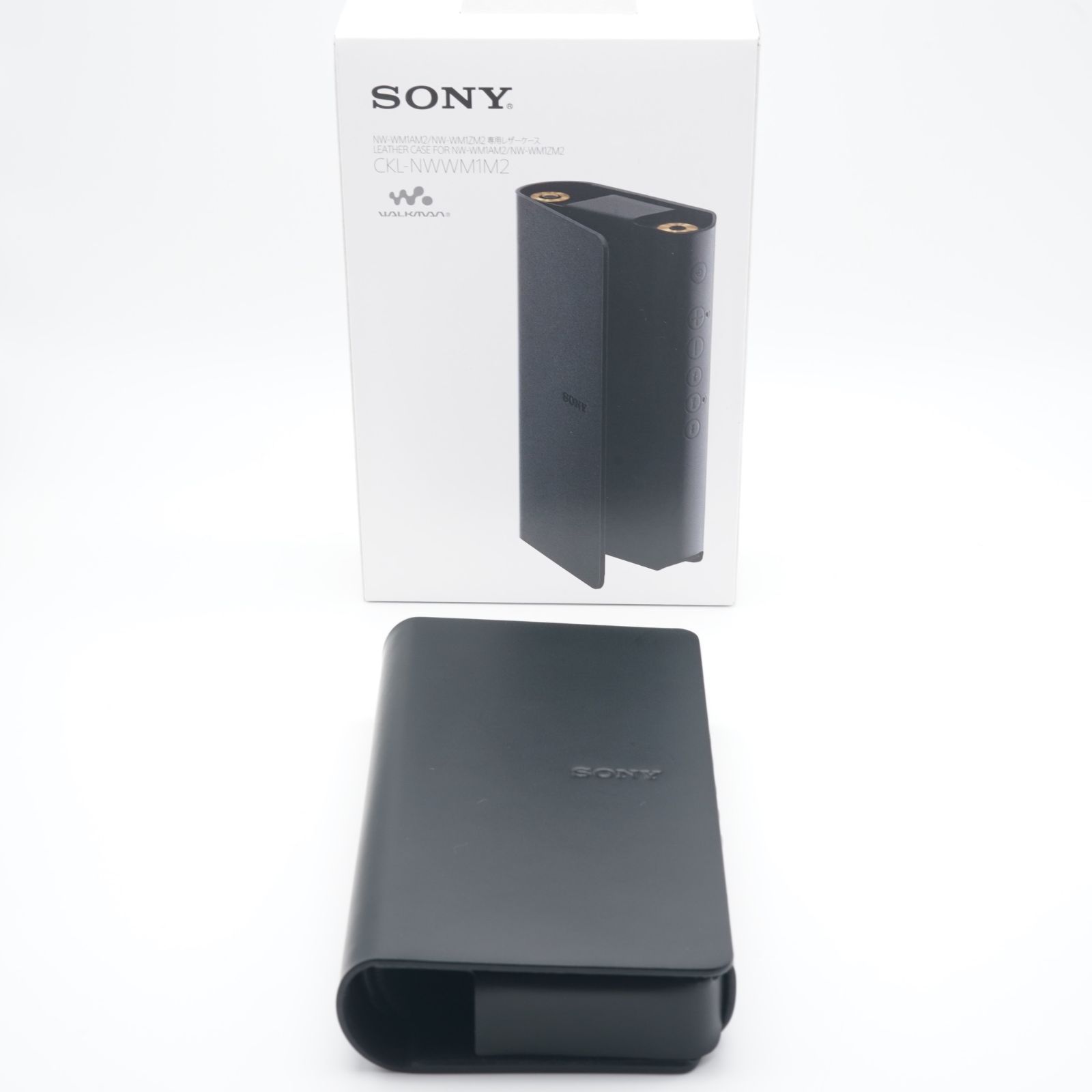 新品級 ソニー ウォークマン純正ケース NW-WM1ZM2/NW-WM1AM2専用レザー 