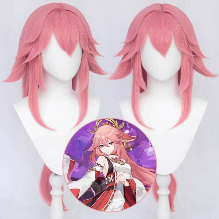 ウィッグ無料付き】新品未使用 原神 コスプレ 八重神子 コスプレ衣装 