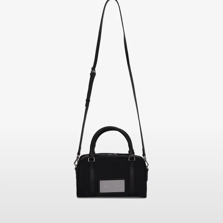 Matin kim BABY SPORTY TOTE BAG IN BLACK