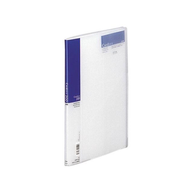 まとめ リヒトラブ 名刺ホルダーCard EX S 200枚 藍 A-944 ｱｲ ×20セット