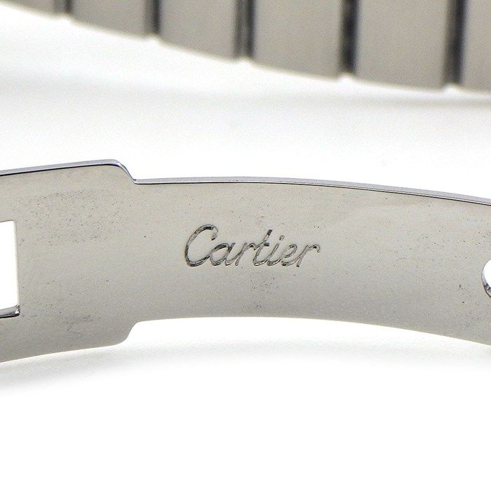 カルティエ Cartier 腕時計 サントスオクタゴン SM 6203 オクタゴン ホワイト文字盤 ローマ数字インデックス K18YG SS 自動巻き 【中古】 カルティエ/サントスオクタゴンSM/ホワイトローマダイヤル/Cartier