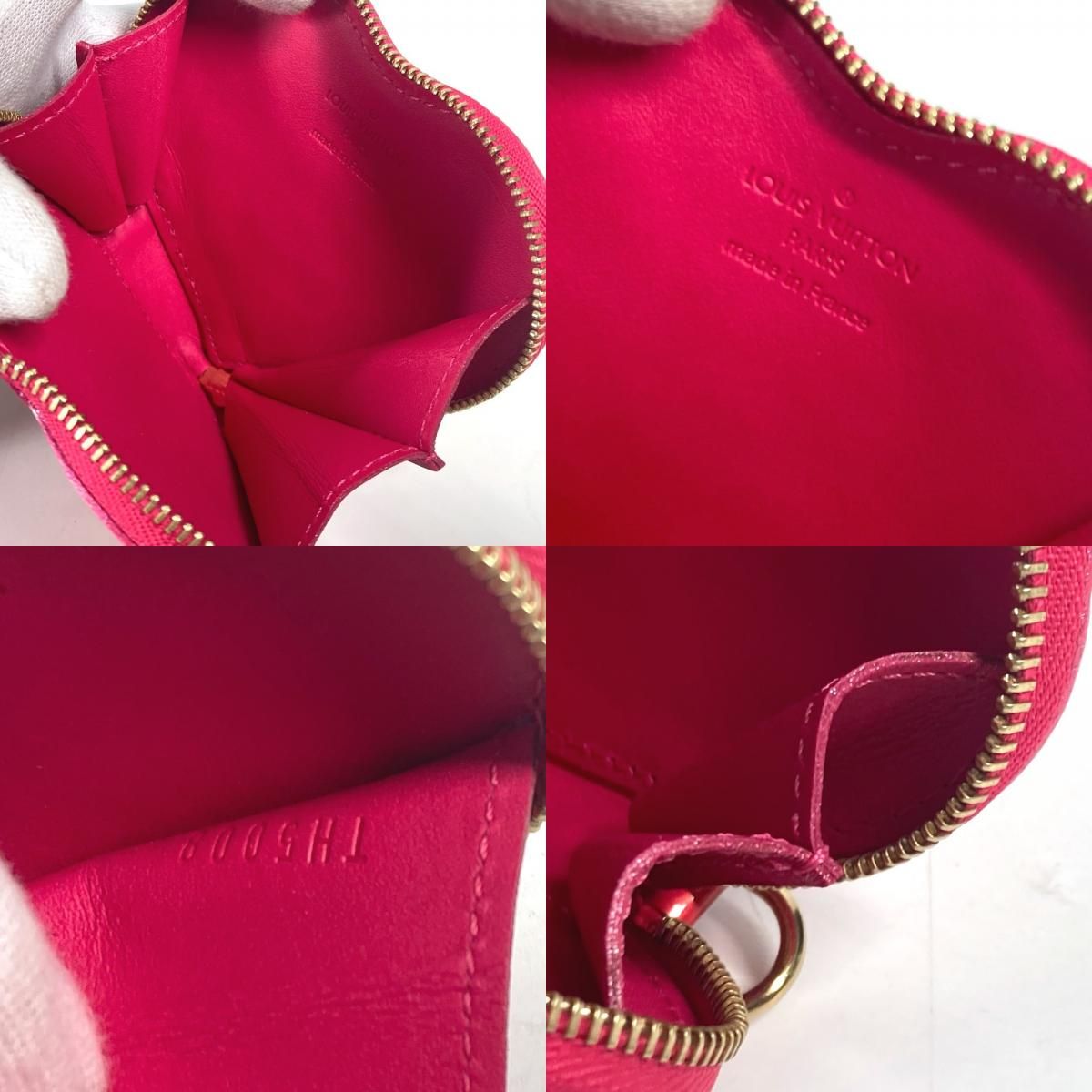 美品　希少　ルイ ヴィトン ケース ポルトモネ クール ピンク モノグラム LOUIS VUITTON ルイヴィトン コインケース ポルト モネ・クール