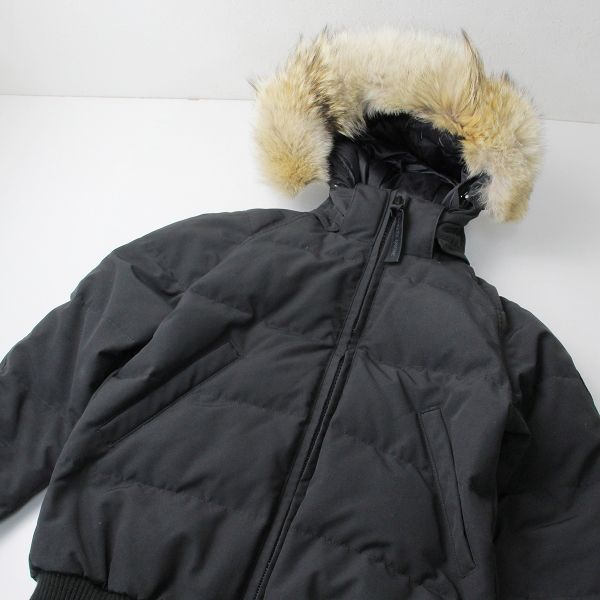 CANADA GOOSE カナダグース 7900LB SAVONA BOMBER BLACK LABEL ファー