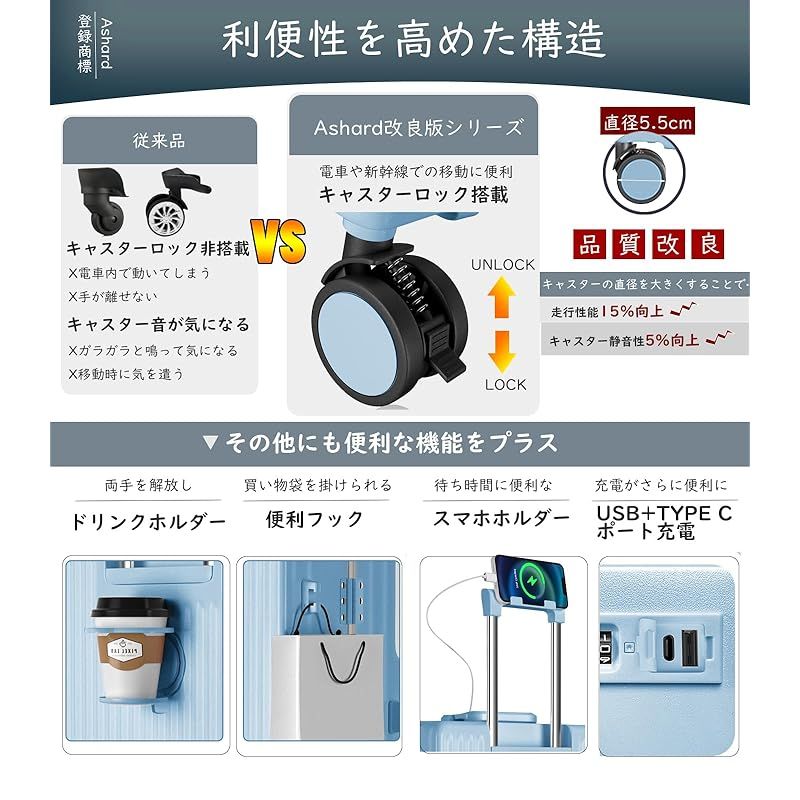 カップホルダー付き