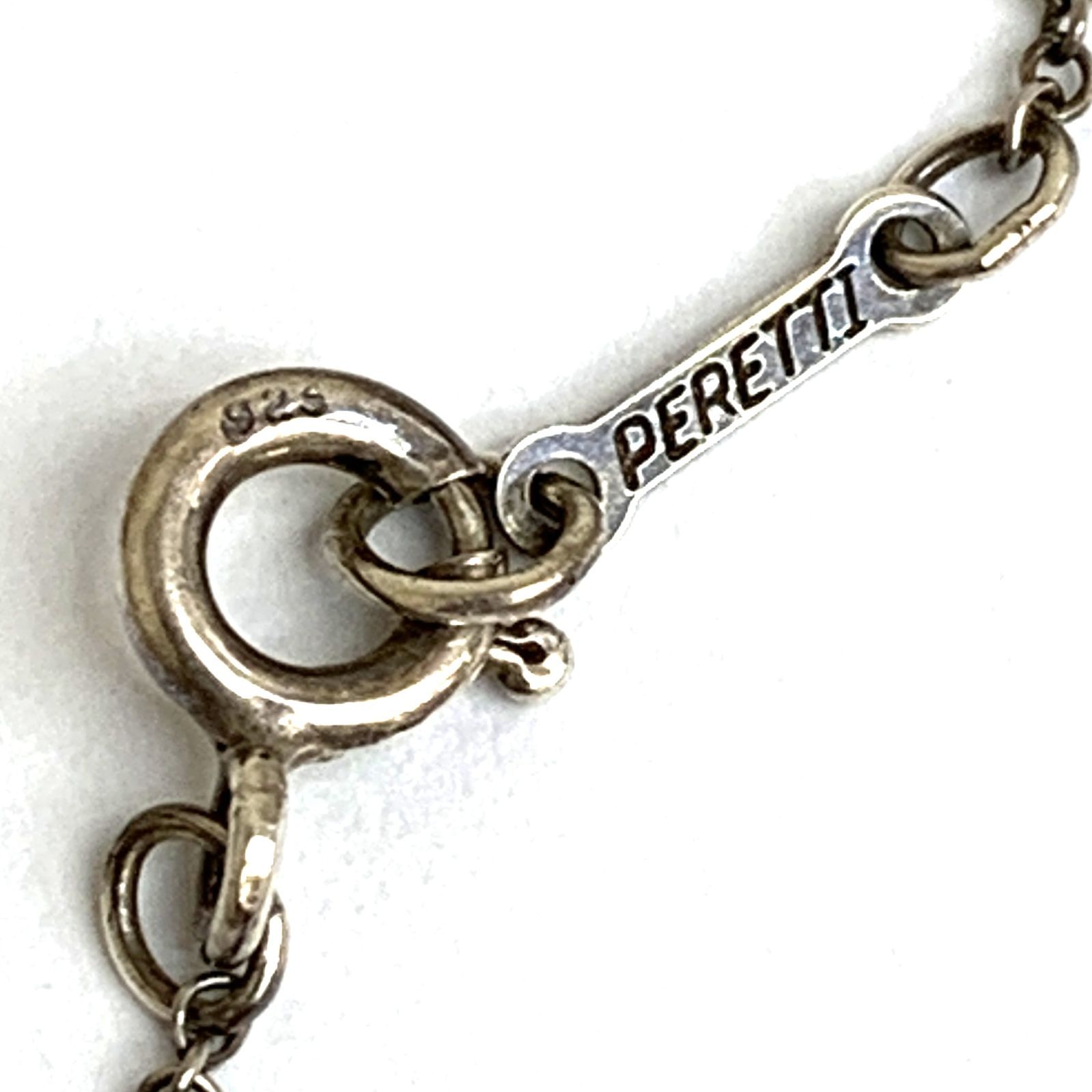 中古品】TIFFANY＆Co. ビーンズ シルバー ネックレス