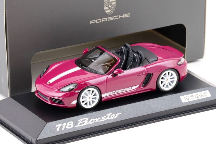 ミニチャンプス 1/43 ポルシェ 718 ボクスター 982 スタイル