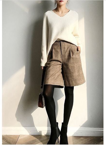 大人ハーフパンツ キュロットパンツ