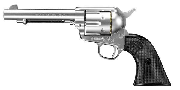 東京マルイ エアリボルバープロ No.2 SAA.45 アーティラリー 5 1|2インチ シルバー エアーコッキングリボルバー 10歳以上用 佐川急便