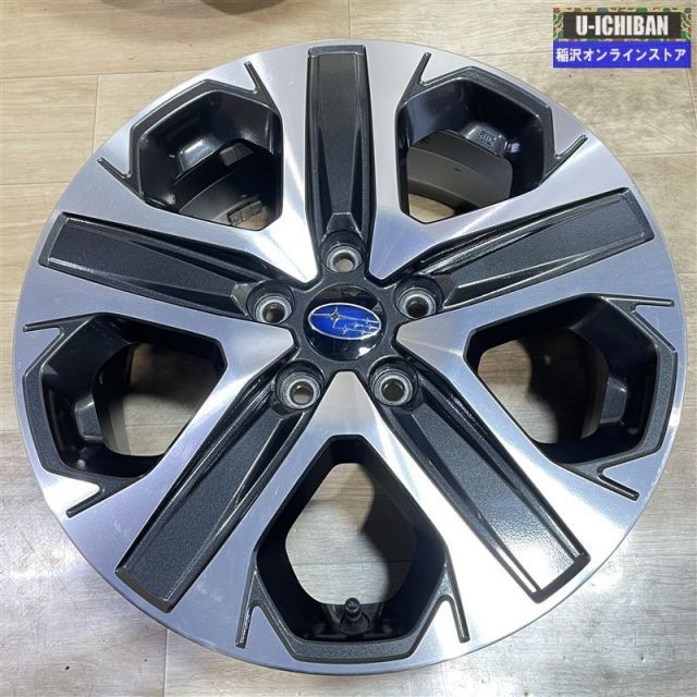 スバル アウトバック純正 ホイール DBA-BS9 18インチ 7.0J+55 レガシィ